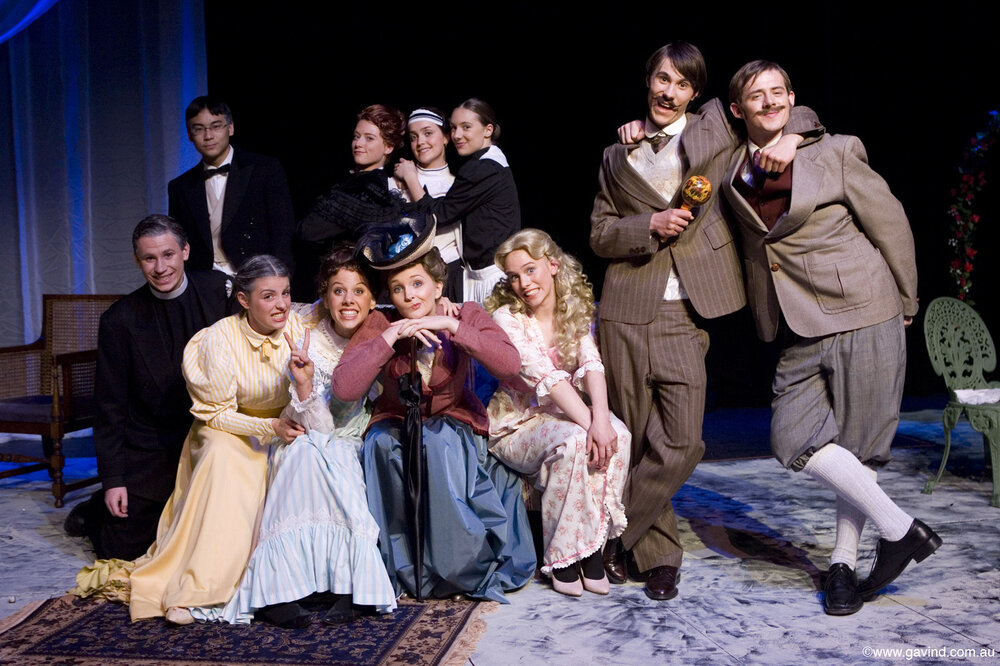 Scene from the IB Play 'The Importance of Being Earnest', 2008