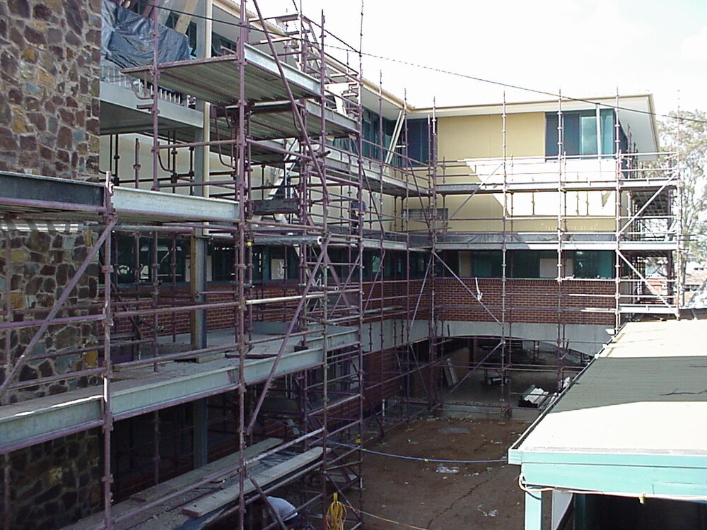 Construction of the Ross H. Millikan Centre, 2001