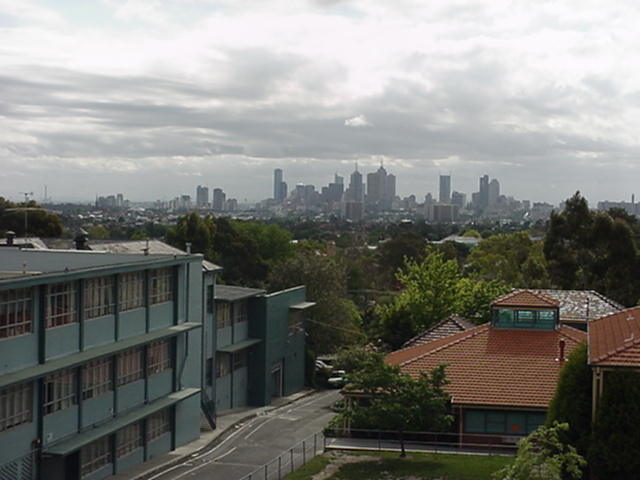 Construction of the Ross H. Millikan Centre, 2001
