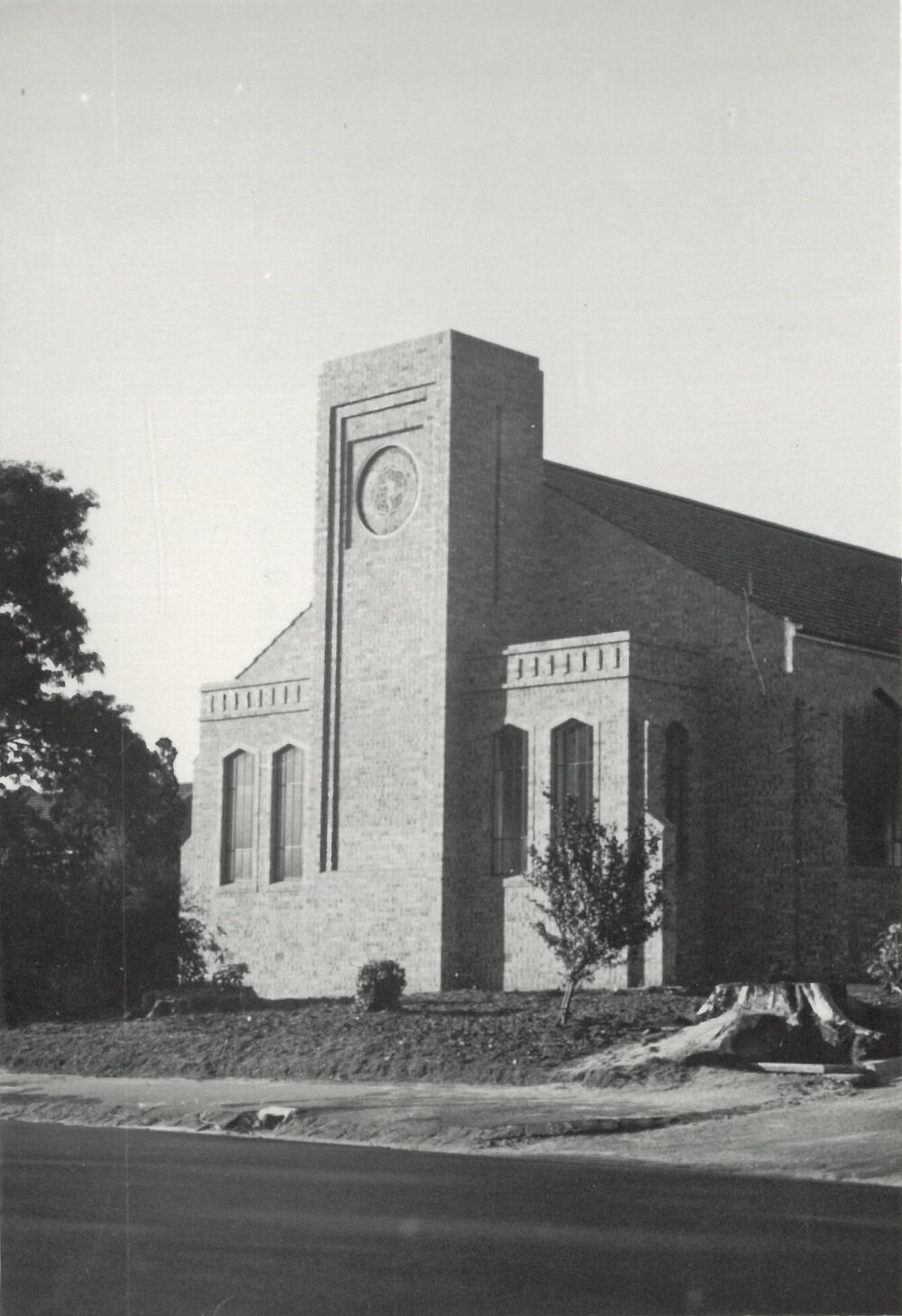 MGH from Barkers Road, 1955