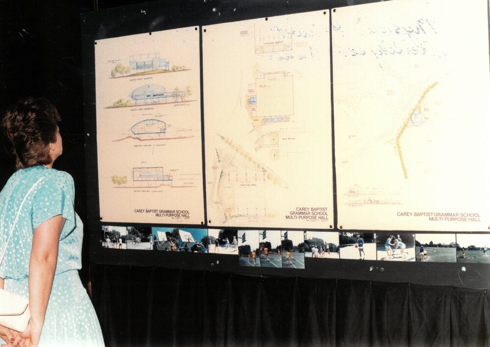 Appeal launch for Physical Education facility at Bulleen, 1984