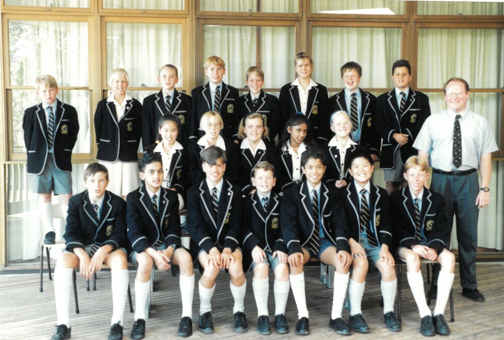 Donvale Junior School Year 7A, 1992