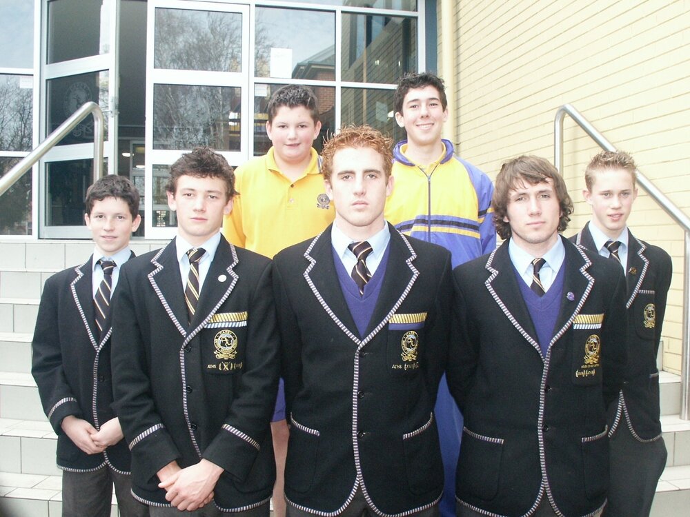 Footy promotional photo, 2003