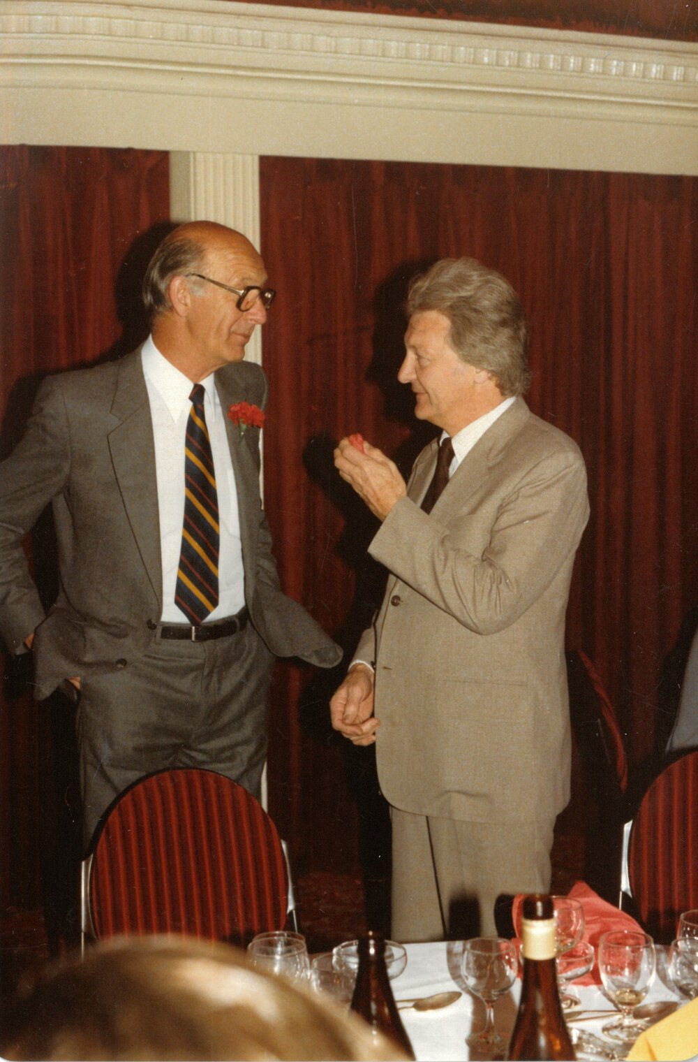 Dinner honouring Mr Gerard Cramer&rsquo;s 20 years as Headmaster, 1984