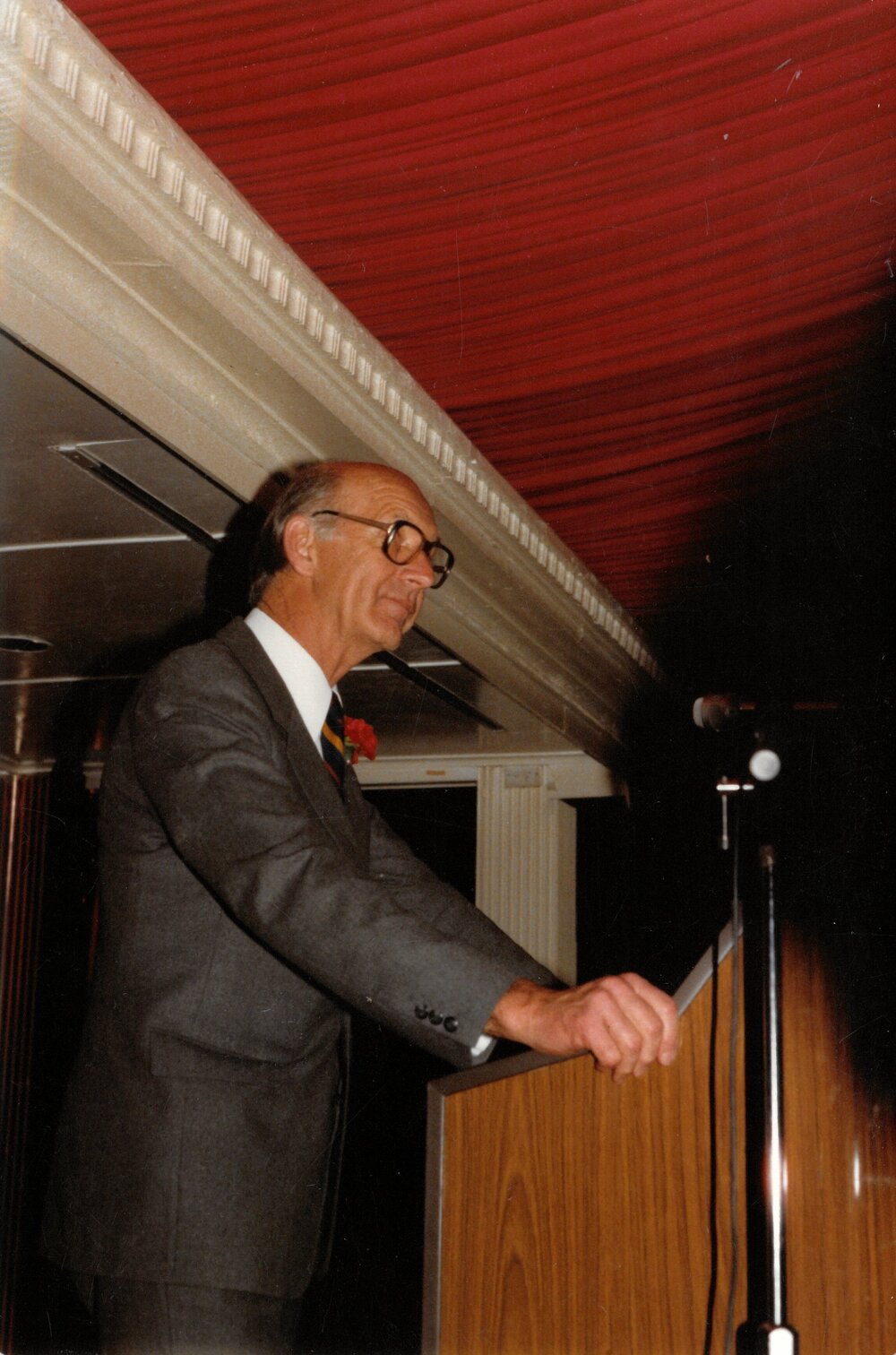 Dinner honouring Mr Gerard Cramer&rsquo;s 20 years as Headmaster, 1984