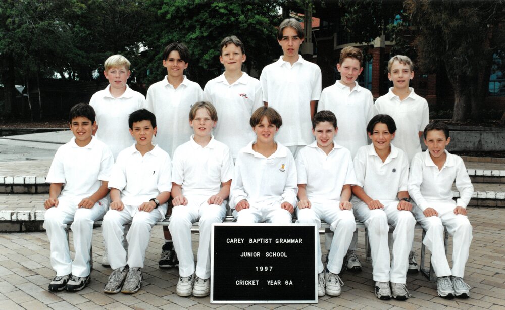 Junior School Cricket Team 6A, 1997