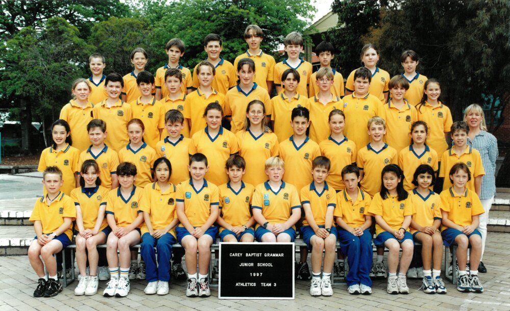 Junior School Athletics Team 3, 1997
