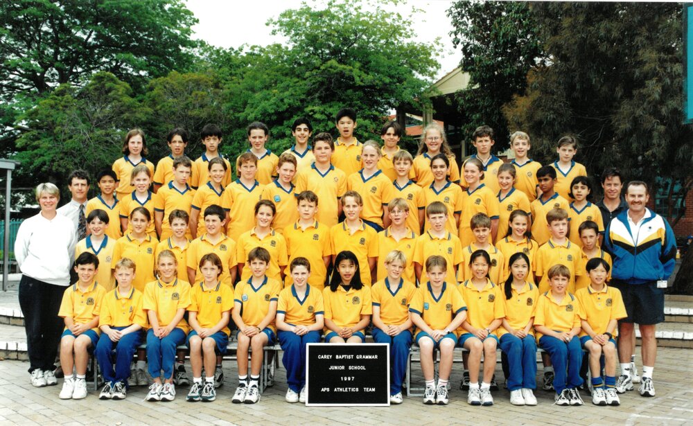 Junior School APS Athletics Team, 1997