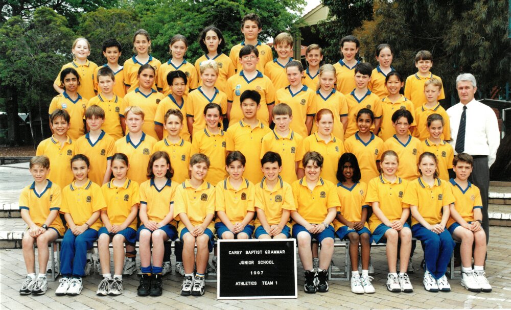 Junior School Athletics Team 1, 1997