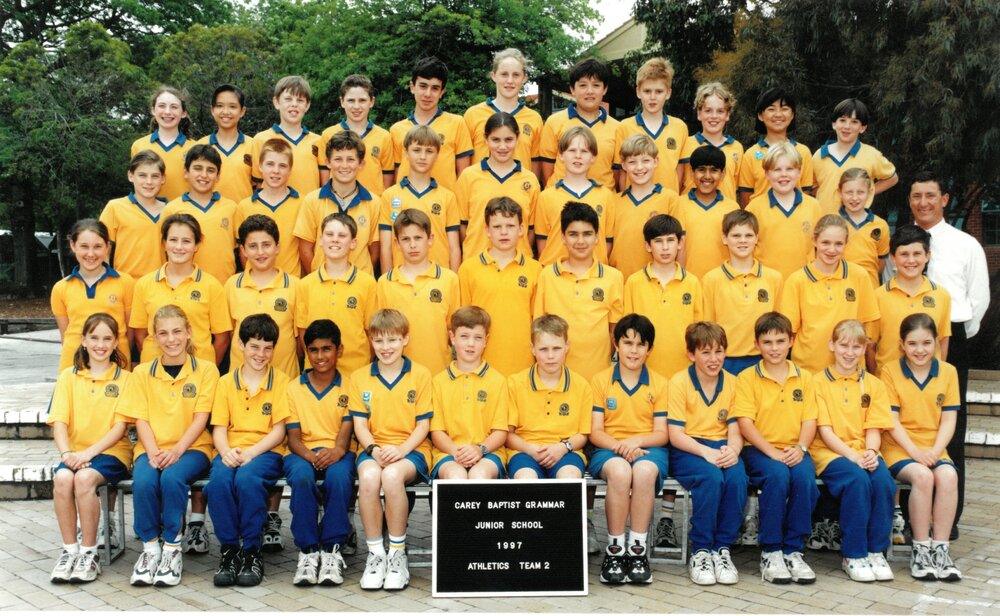 Junior School Athletics Team 2, 1997