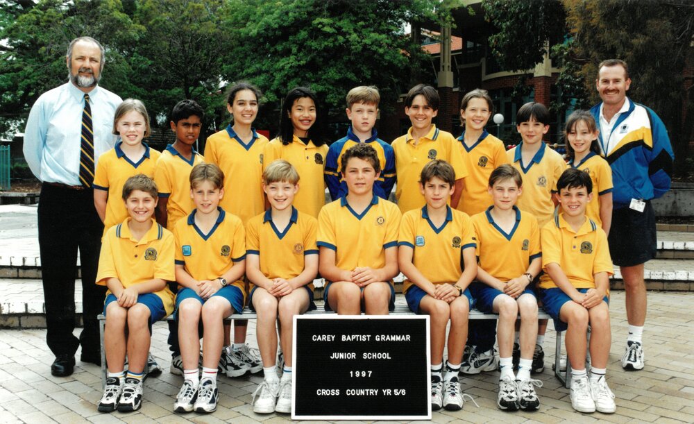 Junior School Cross Country Years 5 &amp; 6, 1997