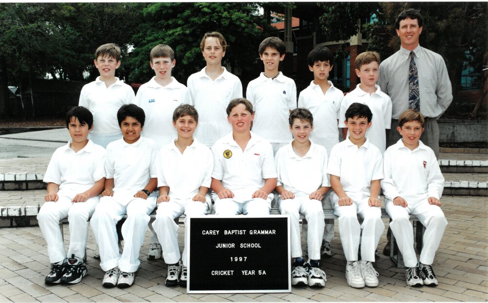 Junior School Cricket Team 5A, 1997