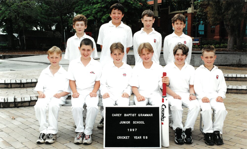 Junior School Cricket Team 5B, 1997