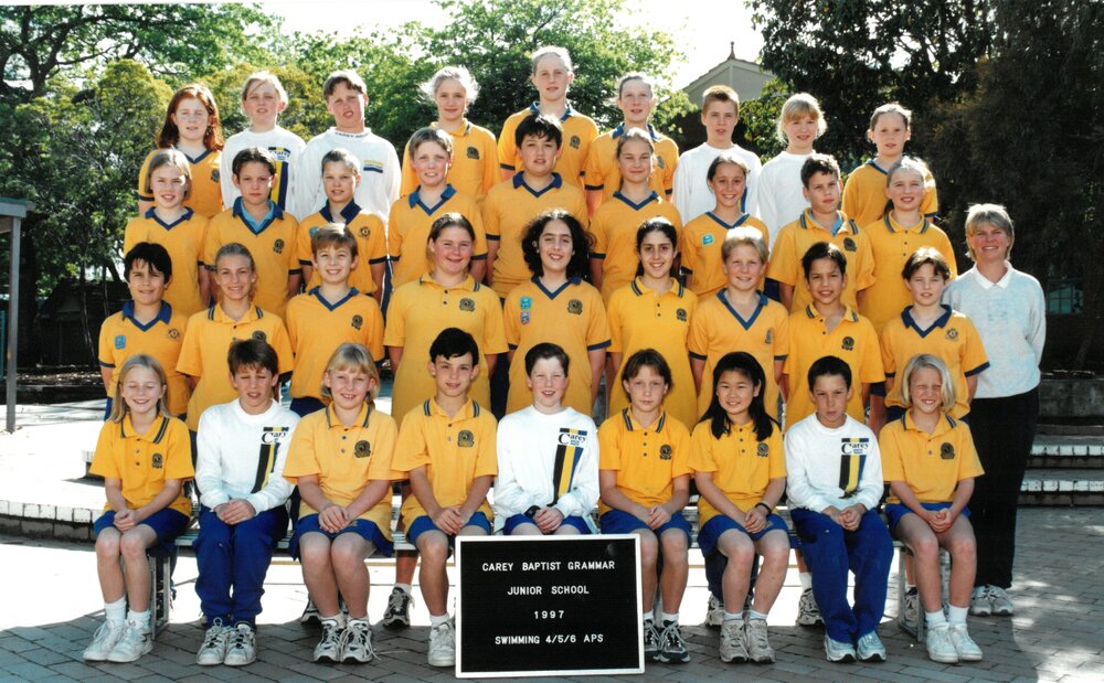 Junior School Kew APS Year 4/5/6 Swimming Team, 1997
