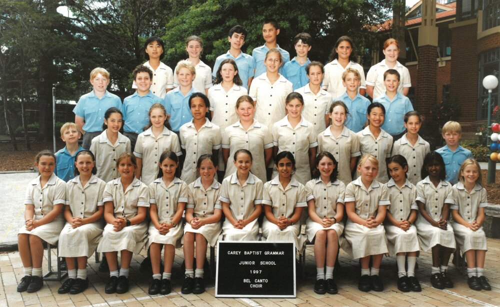Junior School Kew Bel Canto Choir, 1997