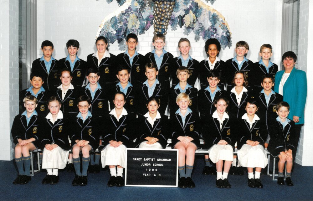 Junior School Kew Year 4D, 1995