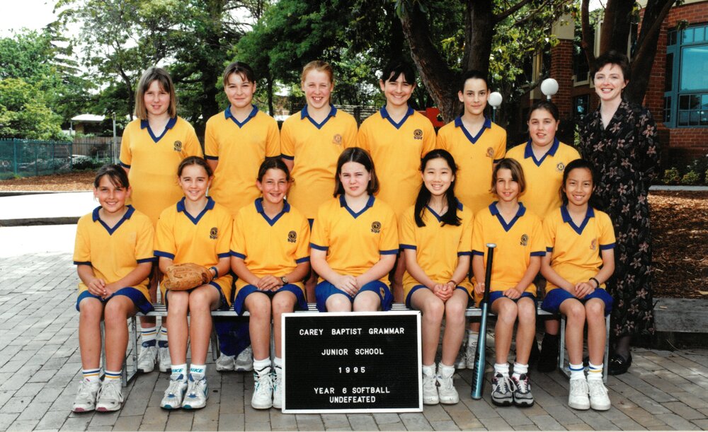 Junior School Kew Year 6 Softball Undefeated, 1995
