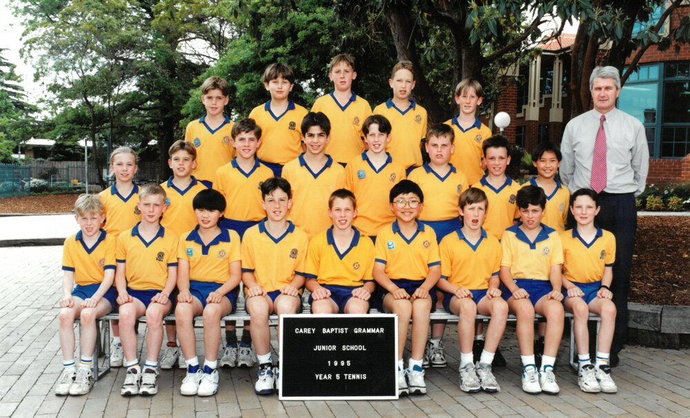 Junior School Kew Year 5 Tennis, 1995