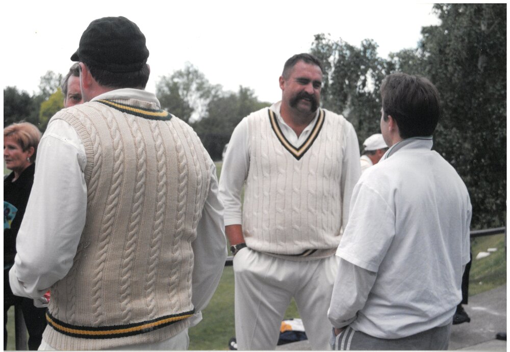 Merv Hughes and David Wansbrough, 1999