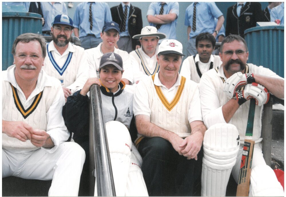 Graham Yallop and Merv Hughes, 1999