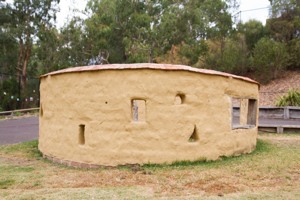 Mud brick castle, 2014