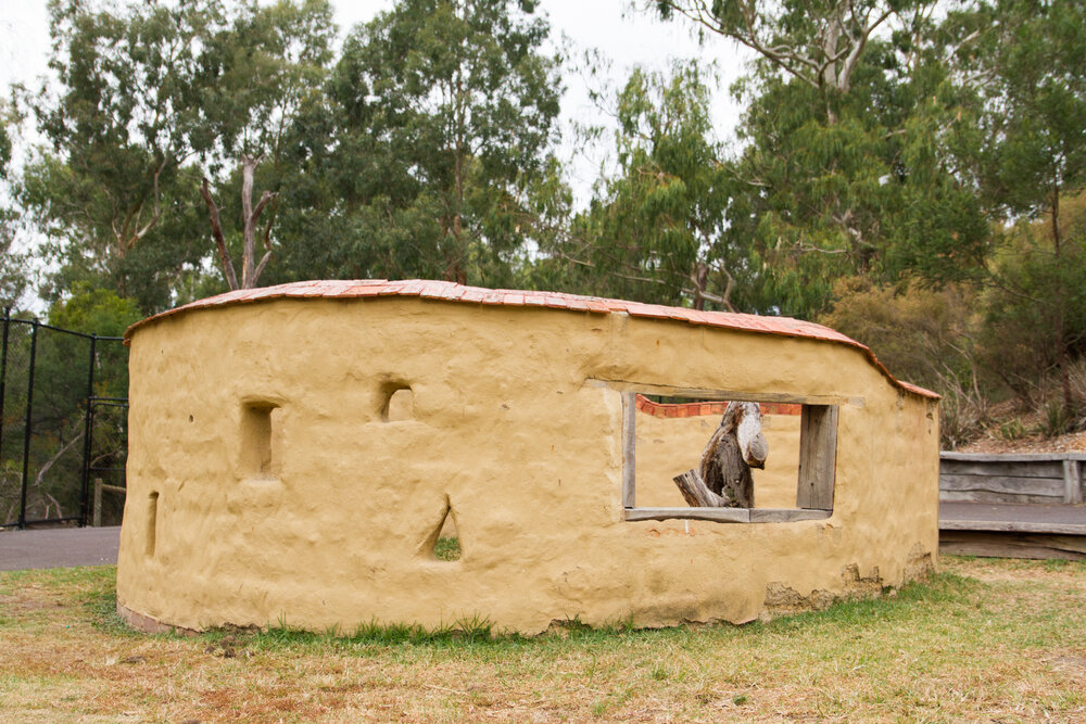 Mud brick castle, 2014