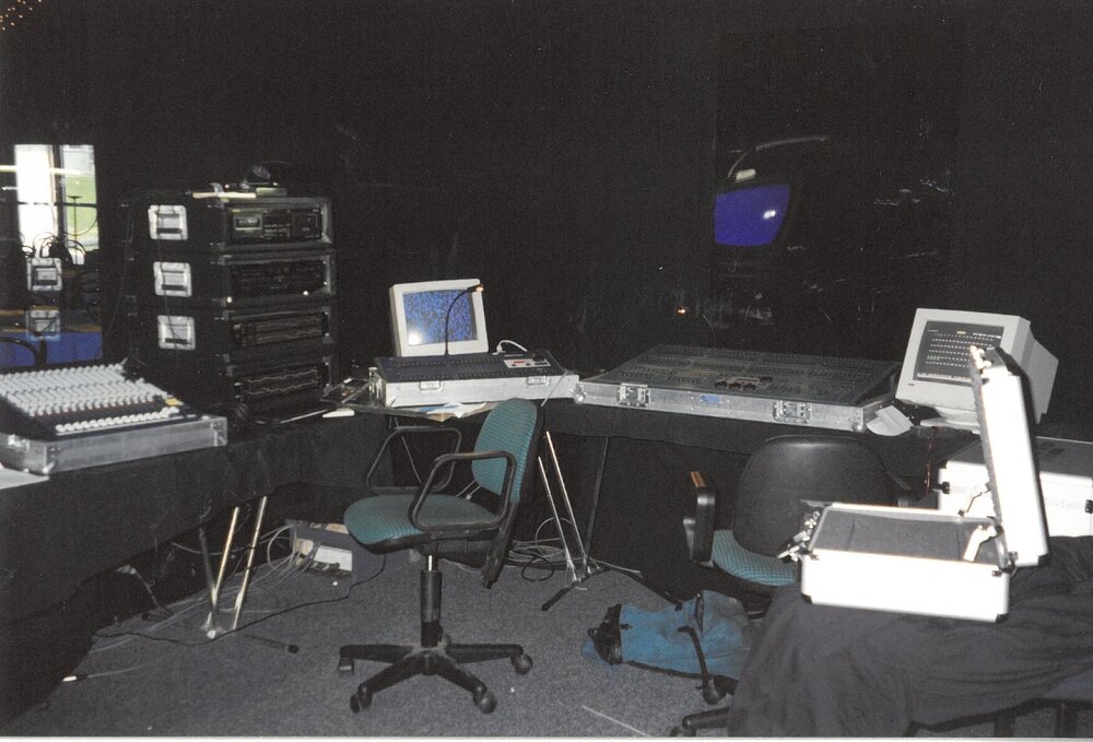 Media deck for OCGA event on Macafee Courts, 1998