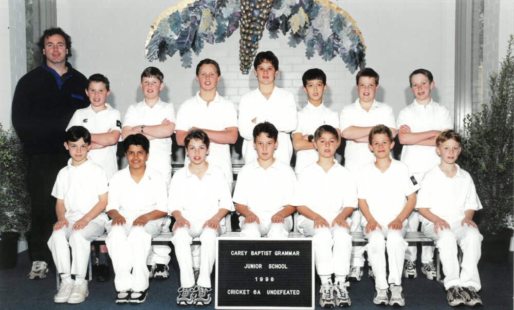 Donvale Boys' Cricket Undefeated 6A, 1998