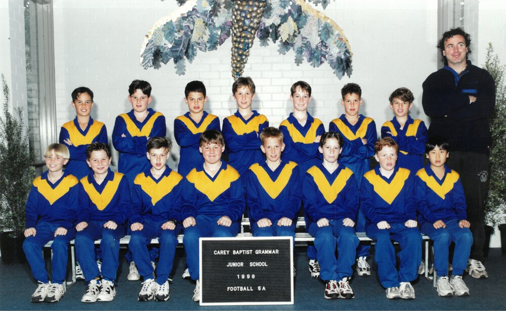 Donvale Boys' Football 5A. 1998