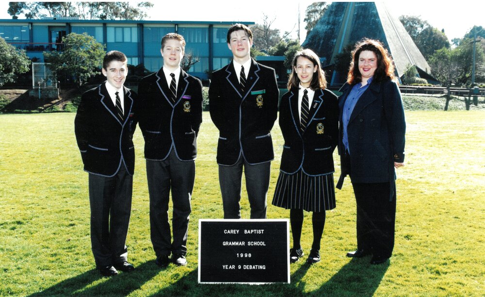 Year 9 Debating Team, 1998