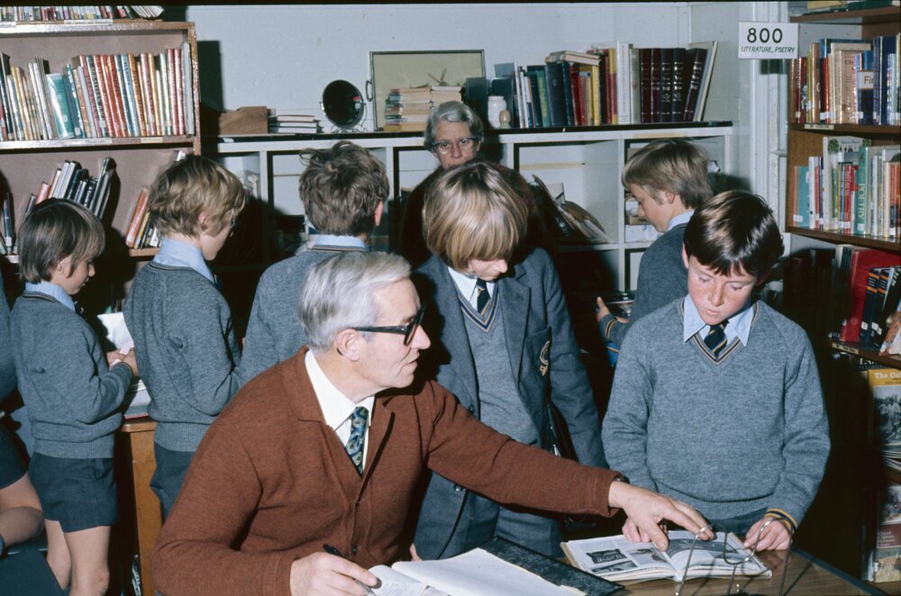 Junior School Library, 1974