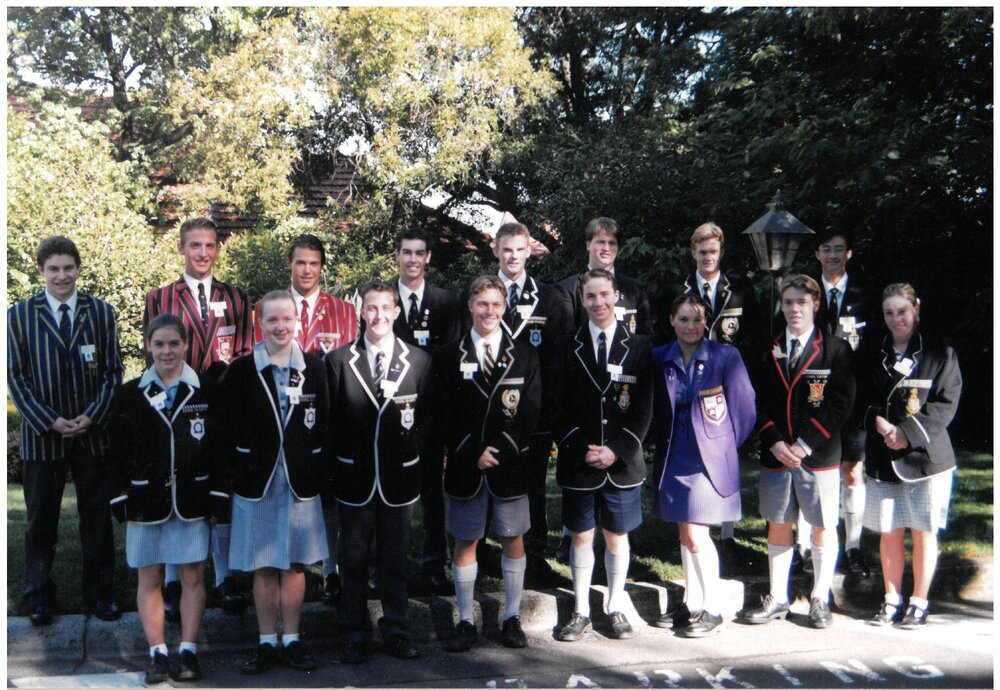 APS schools annual captains meeting held at Carey, 1999