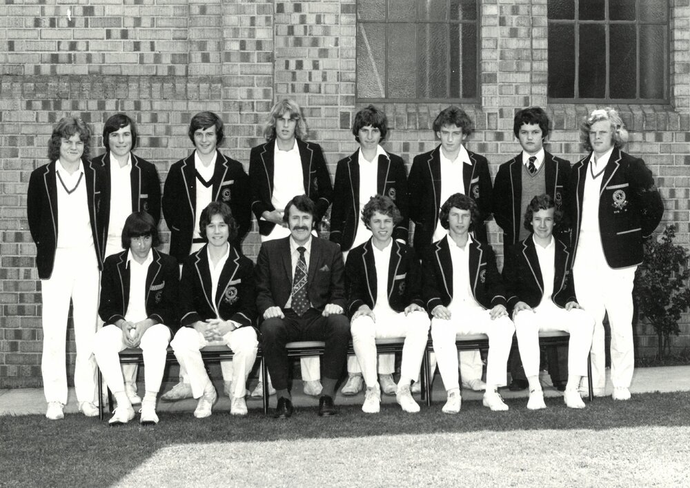 Cricket First XI, 1976