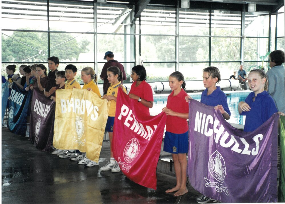 Junior School House Swimming at Bulleen, circa 1997