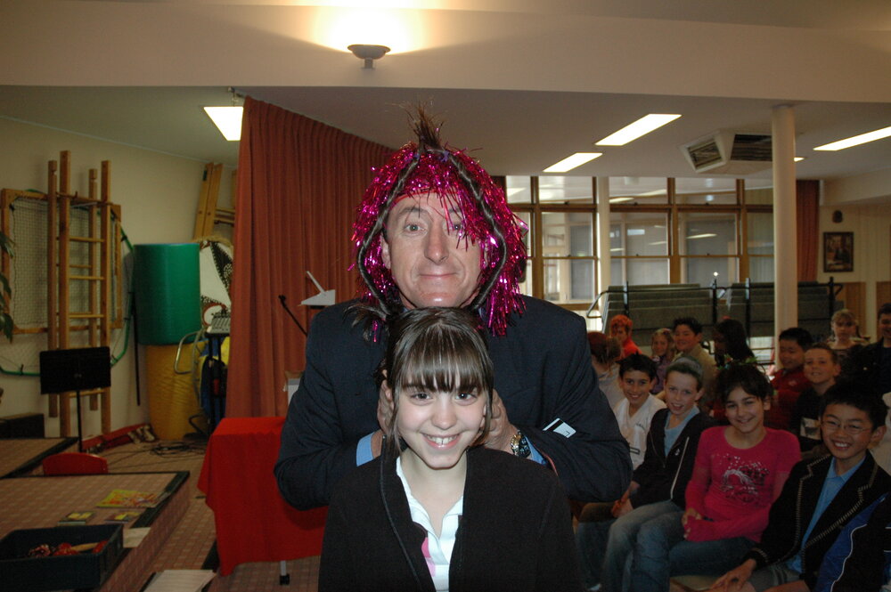 Crazy hair day at Donvale, 2004