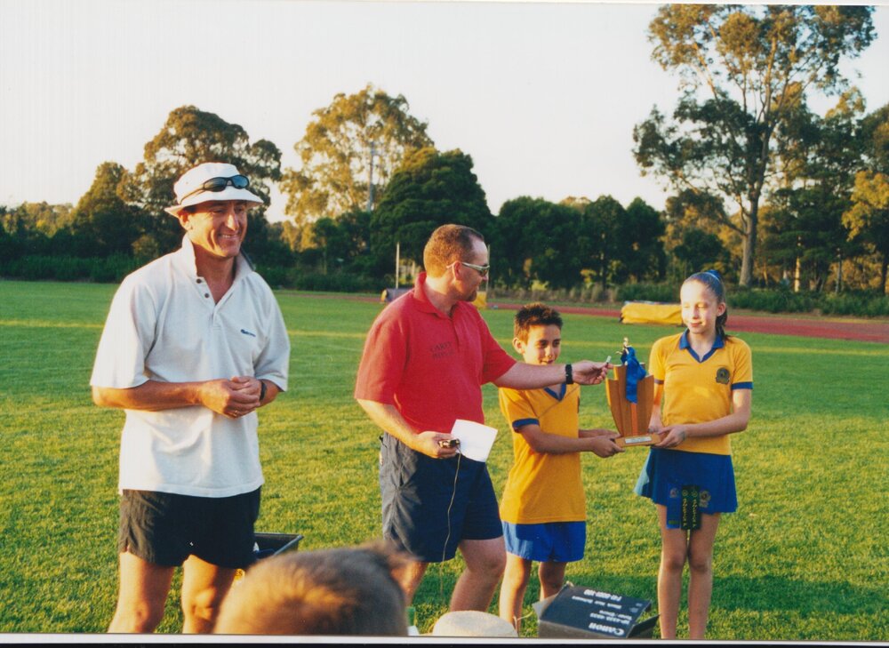 Jon Abbott and Adrian Cresswell at Bulleen, circa 1990s