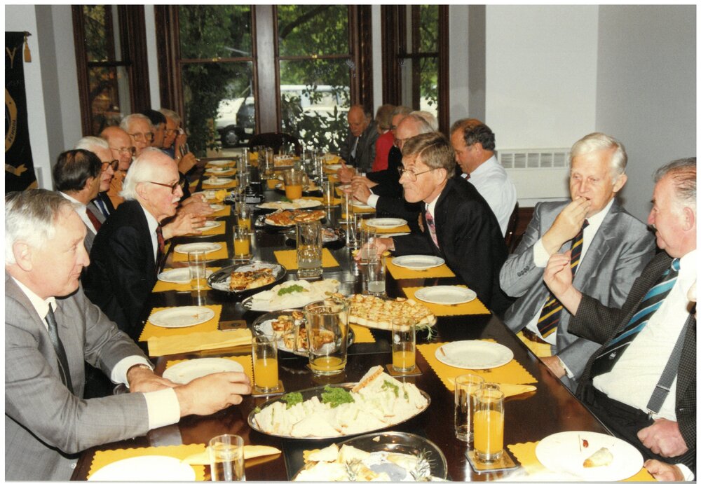 Arthur Sandell's 80th birthday luncheon, 1996