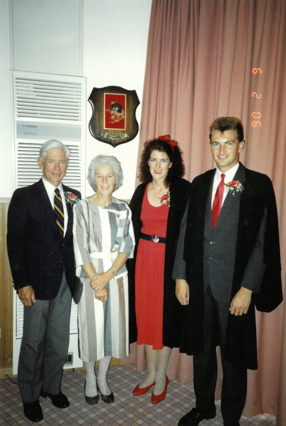 Shinkfield House inauguration, 1990