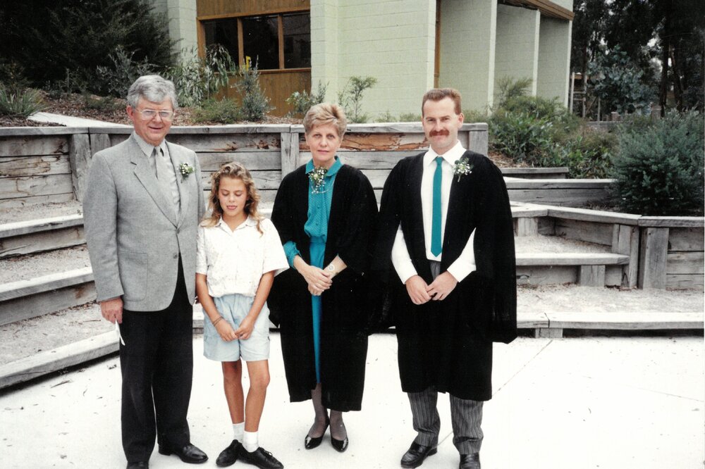 Inauguration of Morley House, 1990