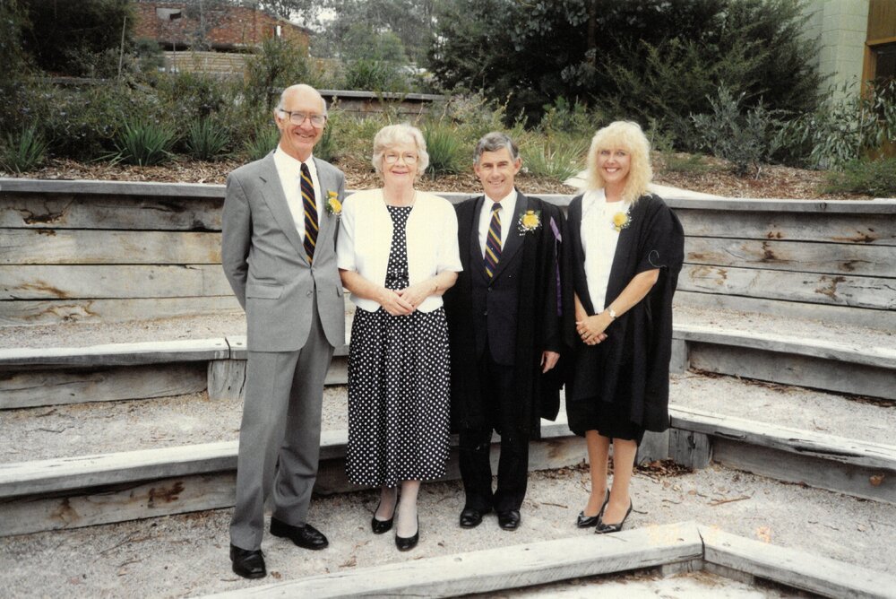 Inauguration of Cramer House, 1990