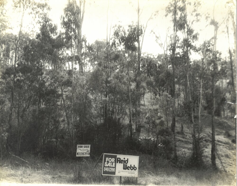Donvale campus at the time it was purchased by Carey, 1987