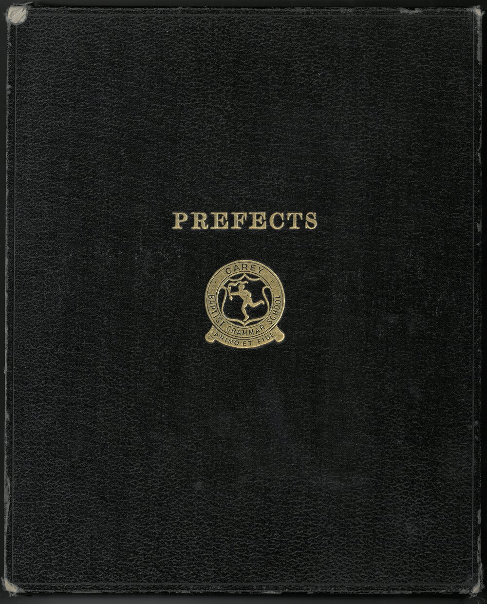 Prefects&rsquo; and Student Leaders Register, 1923