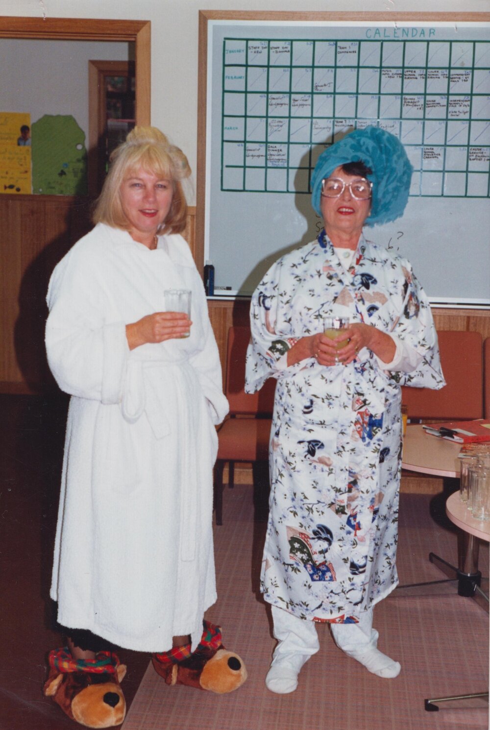 Dr Helen Telford and Shirley Allen, 1990s