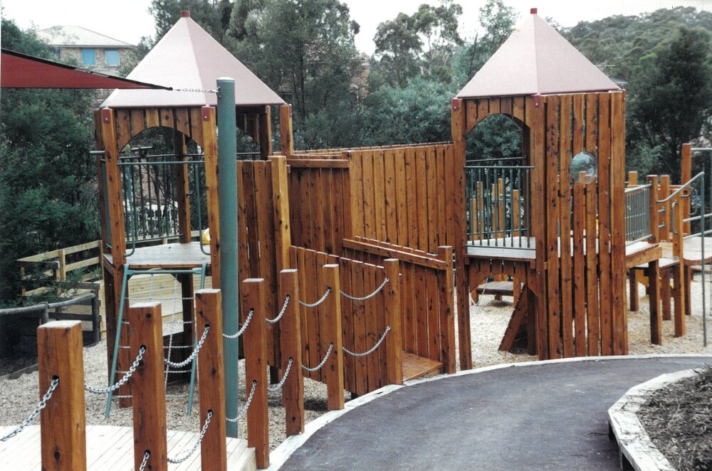 Donvale playground redevelopment, 1999