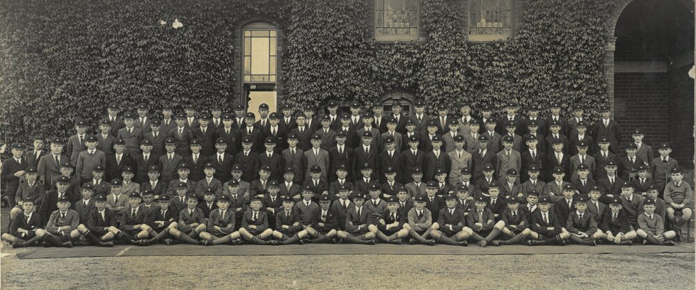 Senior School students, 1933