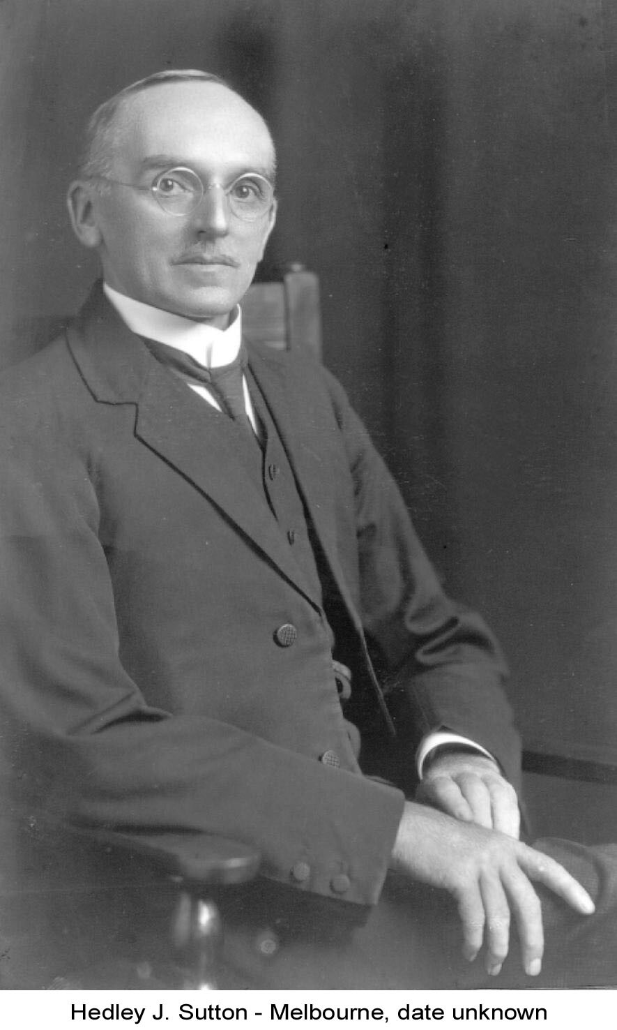 Reverend Hedley Sutton, 1930s
