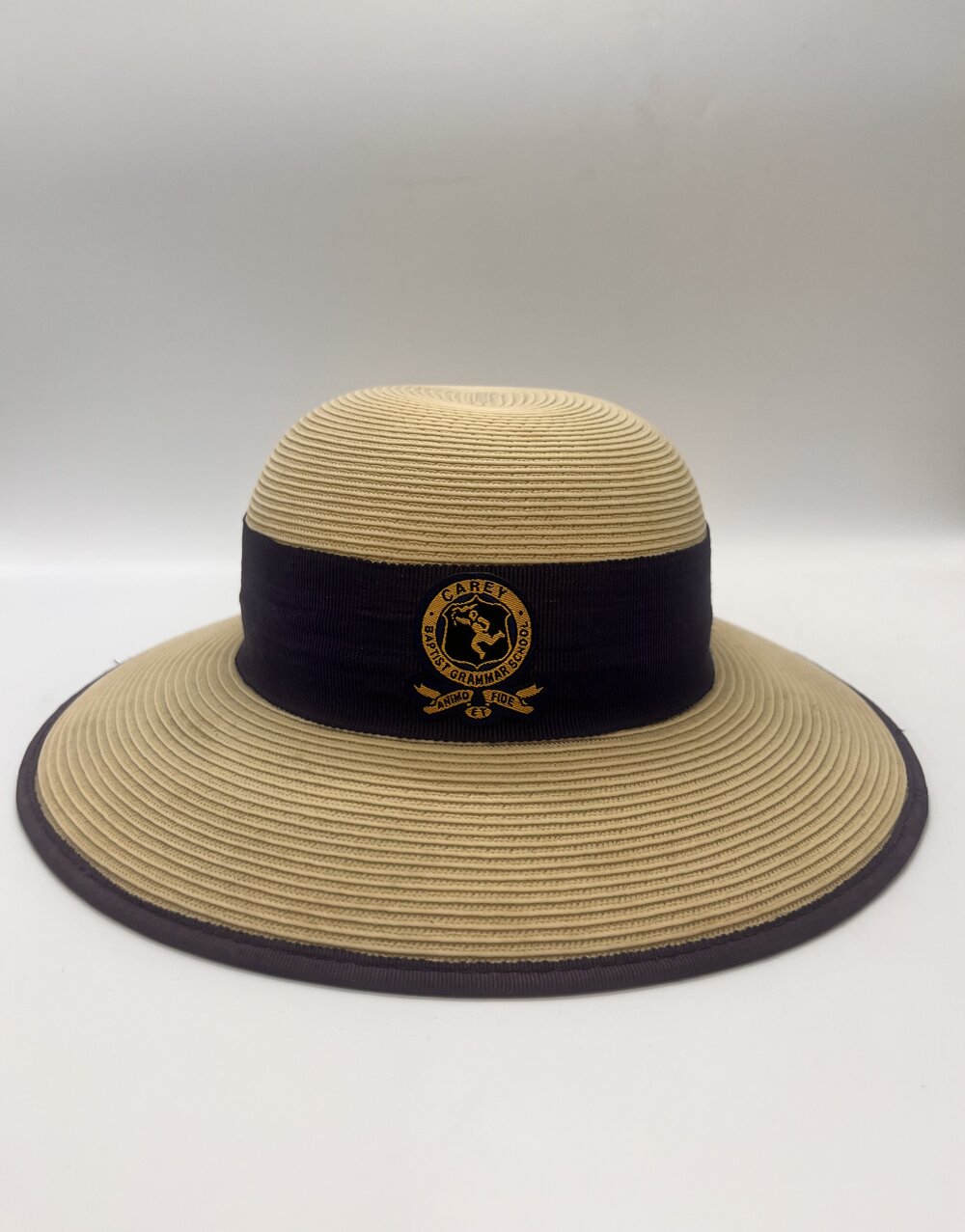 Girls' summer straw hat, circa 1996