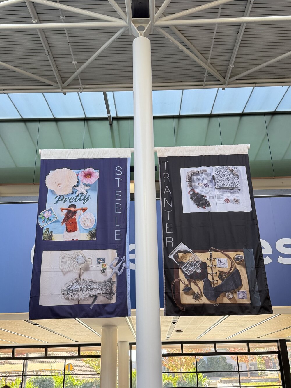 Steele and Tranter House banners, 2024