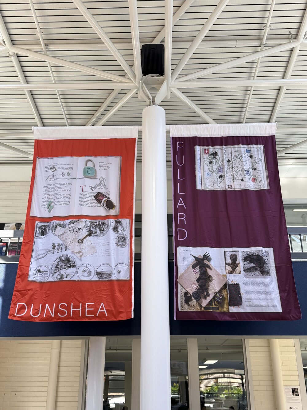 Dunshea and Fullard House banners, 2024