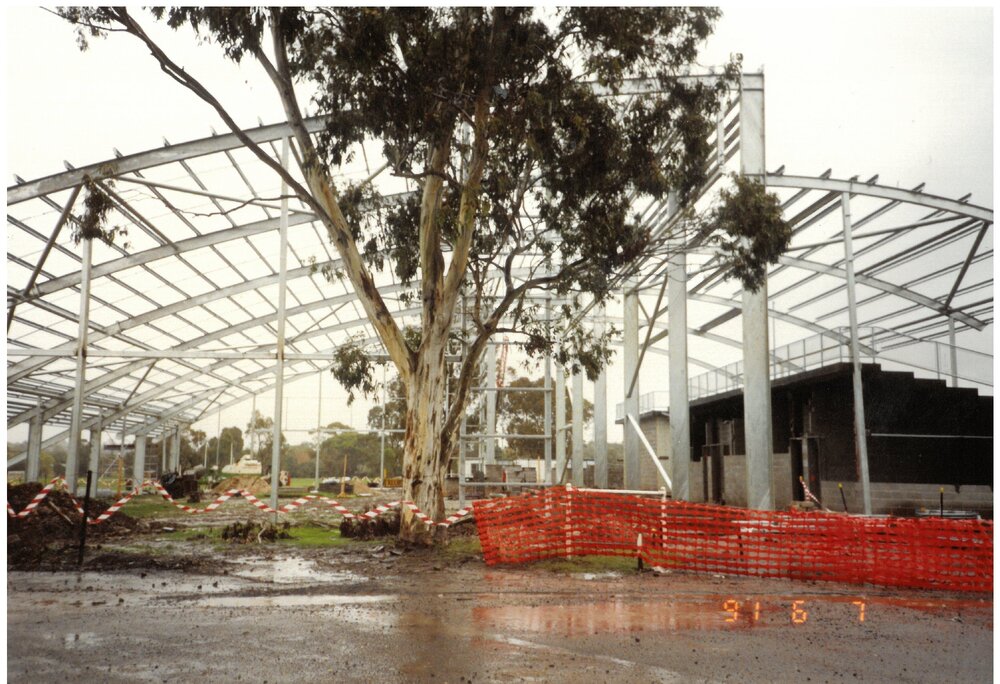 Construction of The Geoffrey Stevens Swimming Pool Complex at Bulleen, 1991